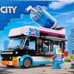 Új 60384 LEGO City üdítős kocsi építőjáték építőkocka fotó