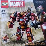 Új 76247 LEGO Marvel Vasember Hulkbuster robot építőjáték építőkocka fotó