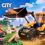 Új 60385 LEGO City markoló építőjáték építőkocka fotó