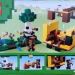 Új 21241 LEGO Minecraft méh kunyhó építőjáték építőkocka fotó