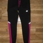 Eredeti NEW BALANCE fekete, sötét rózsaszín női futó nadrág L-es fotó