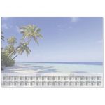 Sigel HO470 Asztali alátét Beach 3 éves naptár Többszínű (Sz x Ma) 595 mm x 410 mm fotó
