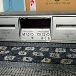 Sony TC-WE475 Dupla Kazettás Deck, Ezüst fotó