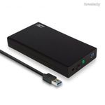 ACT AC1405 USB3.2 3, 5" Hard Drive Enclosure Screwless Design Black fotó