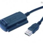 Gembird USB to IDE/SATA adapter cable Black AUSI01 fotó