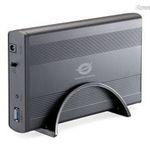 Conceptronic 3, 5" USB 3.0 SATAIII HDD Enclosure Black CHD3DUSB3 fotó