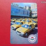 Magyar Autóklub kártyanaptár, 1992. Opel Corsa sárga angyal autóflotta. Személygépkocsi, autó, verda fotó