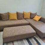 Ágyazható kanapé + lábtartó fotó