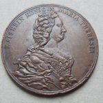 Mária Therézia 1780 50mm Bronz 39.7 gramm fotó