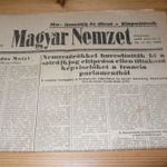 Régi újság folyóirat Magyar Nemzet 1950 március 5 fotó
