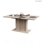 Yorki Elegant Premium kihúzható étkezőasztal 120/160x90 cm sonoma tölgy fotó