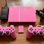 PS2 Slim Pink konzol Playstation 2 fotó