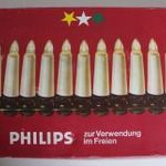 régi retro Philips karácsonyi égősor fotó