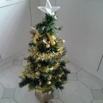 Karácsonyi zenélő -világító-forgó Karácsonyfa 95 cm magas, Hibátlan Újszerű! Egyedi és Különleges fotó