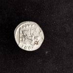 Római ezüst dénár fotó