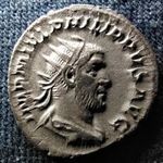 Római Birodalom I. Philippus (244-249) .430 ezüst Antoninianus (id56936) fotó