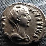 Római Birodalom II. Faustina (161-175) Ezüst Dénár AETERNITAS (id73290) fotó