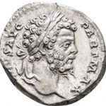 Septimius Severus 193-211 Denar, Római Birodalom RIC 167a fotó