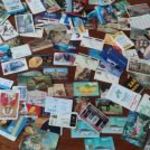 Telefonkártyák, feltöltőkártyák, naptárkártyák fotó