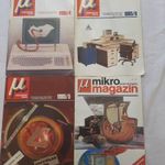 4db Mikroszámítógép Magazin 1985/4, 5, 6 és 1989/12 újság Commodore 64 Primo Zx Spectrum egyben fotó
