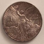 Mexikó 1 onza 1985 ezüst befektetési érme, Ag(.999), 31.1g fotó