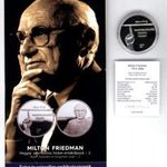 Milton Friedman ezüst 15000 forint 2022 PP - bontatlan kapszula, certi, prospektus fotó