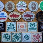 20 db különböző magyar kisüzemi kézműves söralátét, sörfőzde söröző sörös alátét gyűjtemény 4. fotó