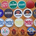 30 db különböző magyar kisüzemi kézműves söralátét, sörfőzde söröző sörös alátét gyűjtemény 2. fotó