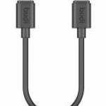 USB cable Budi 65W 25cm (black)( 054366, 6971536926239 ) fotó