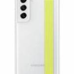 Tok Samsung EF-XG990CWEGWW S21 FE 5G G990 fehér tok vékony pánttal fotó