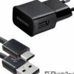 SAMSUNG hálózati töltő - USB aljzat, 15W, gyorstöltés támogatás + EP-DG950CBE Type-C adatátvitel és fotó
