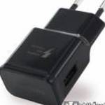 SAMSUNG hálózati töltő - 1x USB aljzat, 5V/2A, 10W, gyorstöltés támogatás, KÁBEL NÉLKÜL! - FEKETE - fotó