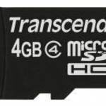 Transcend Premium 4GB microSDHC Class 4 memóriakártya fotó
