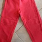 Piros melegítőnadrás nadrág szabadidőnadrág 140-146 fotó