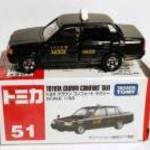 Tomica No.51 Toyota Crown Comfort Taxi 1: 63 (2022) Új fotó