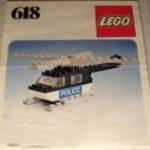 LEGO Leírás 618 (1977) (98847) összeszerelési leírás (2-oldalas kihajtogatva) fotó