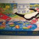 MB Puzzle 3586.28 Looney Tunes 60db-os (1988) Made in Holland fotó