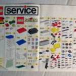 LEGO Service Katalógus 1994 (991183/991283) 15-nyelvű és van Magyar is (8-oldalas) fotó