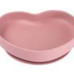 Canpol Szilikonos tányér tapadókoronggal HEART - Pink - Canpol babies fotó
