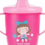 Canpol Csöpögésmentes itatópohár kemény ivócsőrrel 250 ml (9h+) - Rózsaszín - Canpol babies fotó