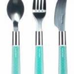Canpol Fém evőeszköz kanál, villa, kés (18h+) - Kék - Canpol babies fotó