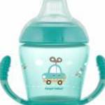 Canpol Cseppmentes itatópohár puha ivócsőrrel 230 ml (9h+) - Türkiz - Canpol babies fotó