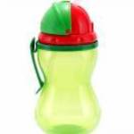 Canpol Sport itatópohár szívószállal 370 ml (12h+) - Zöld - Canpol babies fotó
