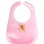 Canpol Műanyag előke merev zsebbel - Rózsaszín - Canpol babies fotó