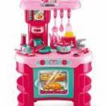 Játékkonyha - Little Chef Baby Mix rózsaszín 32 db - BABY MIX fotó