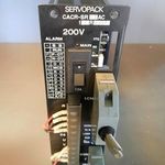 Yaskawa Servopack Cacr-SR01AC1Ery102 szervómotor AC vezérlő 0, 1kW/ax431 fotó