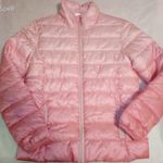 152/158 Gyönyörű rózsaszín színátmenetes lányka átmeneti kabát - Új fotó