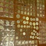 150 darabos érme gyűjtemény - külföldi régi pénzérmék, egyben 150 darab / USA - Európa - Ázsia fotó
