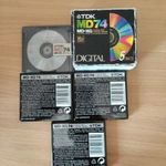 TDK MD74 mini disc 3 db bontatlan csomagolásban fotó