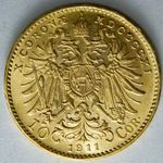 10 korona 1911KB aUNC - osztrák típus fotó